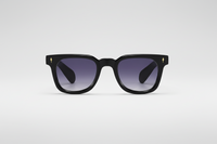 Black with purple lenses