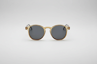 Champagne with black lenses
