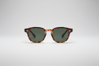 Tortoiseshell with green lenses