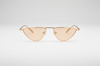 Gold with champagne lenses