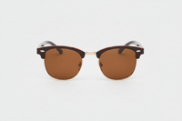 Brown with gradient lenses