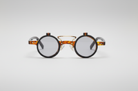 Black/Tortoiseshell with gray lenses