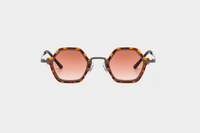 Leopard with orange lenses