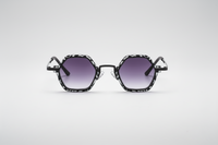 Oreo with purple lenses