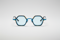 Blue with blue lenses