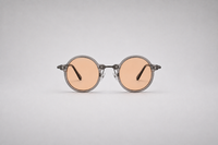 Smoke gray with champagne lenses
