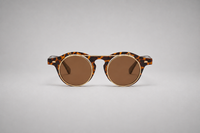 Tortoiseshell with brown lenses