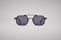 Black with violet lenses