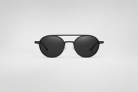 Matte black with black lenses