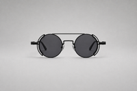 Black with dark gray lenses