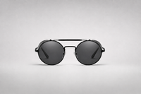 Black with dark gray lenses
