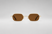 Gold with brown lenses
