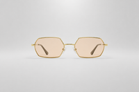 Gold with champagne lenses