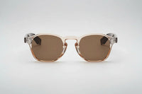 Clear/Tortoiseshell with brown lenses