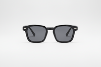 Black with dark lenses