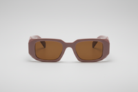 Brown with brown lenses