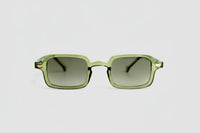 Green with dark lenses
